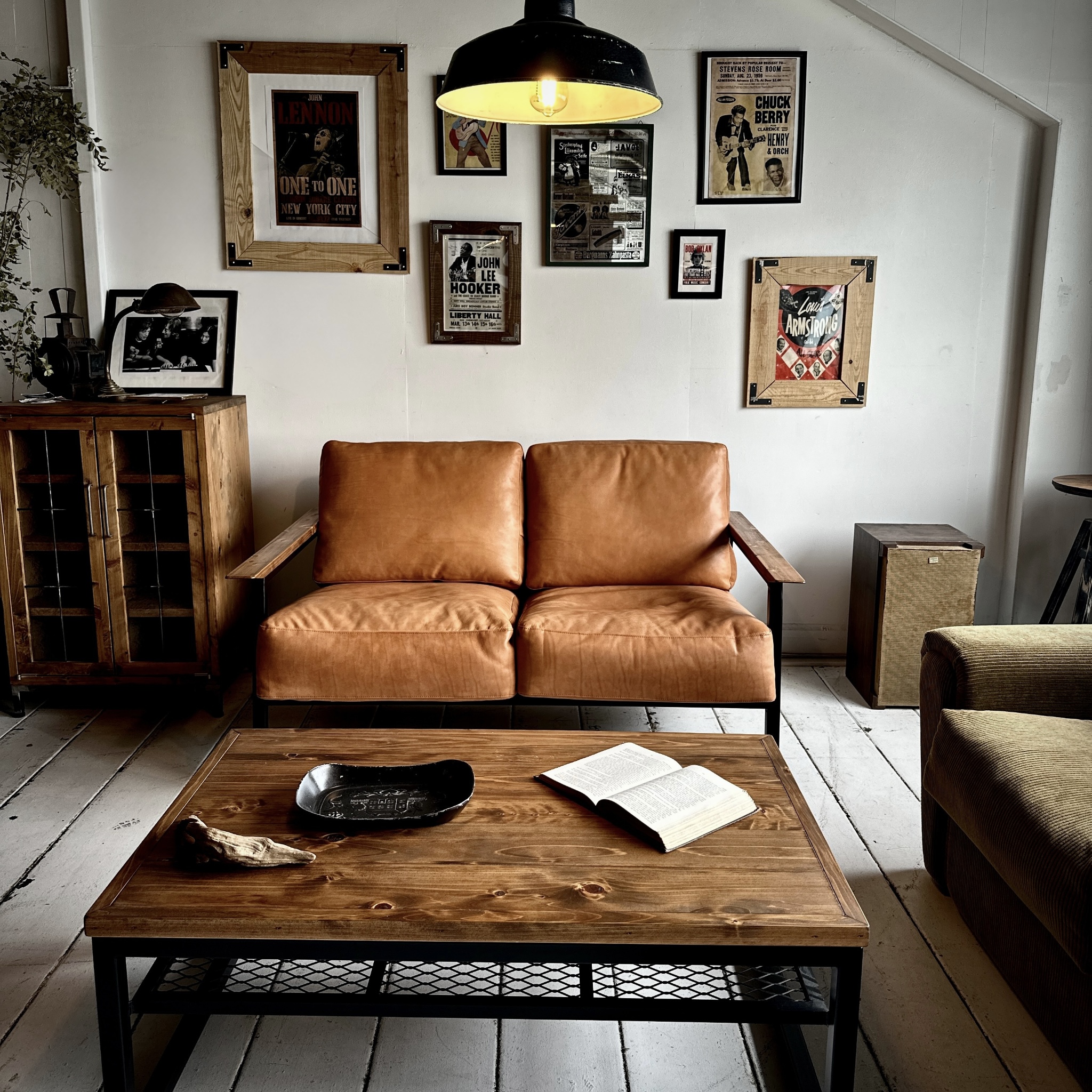 その他 INDUSTRIAL BRANCH ANNA LEATHER ANNA LEATHER-SF-014 /2-SEATER / 大阪・堀江・家具屋・ヴィンテージ