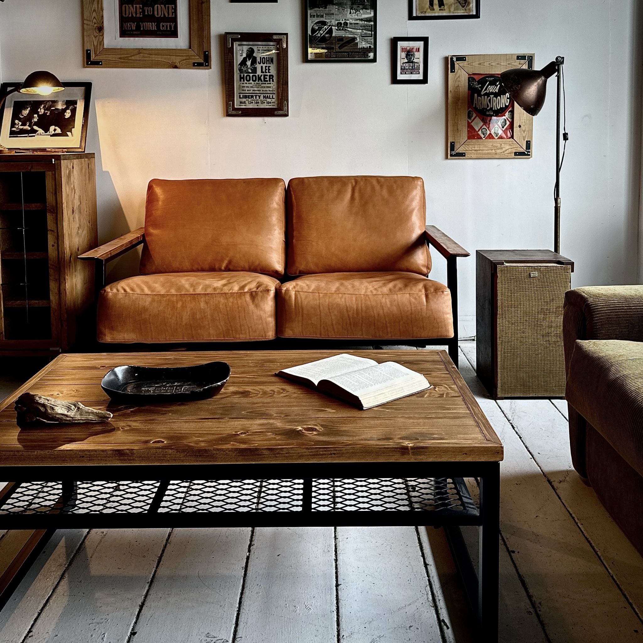 ANNA LEATHER-SF-014 /2-SEATER / 大阪・堀江・家具屋・ヴィンテージ